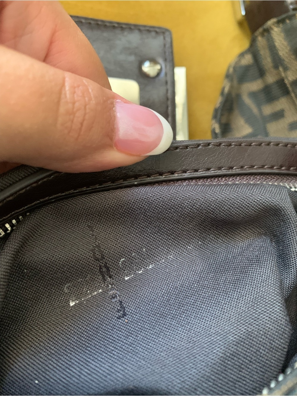 Fendi Zucca Shoulder Bag - Picture 12 of 12